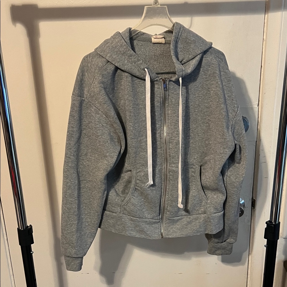 Gray Women's Hoodie Sweater